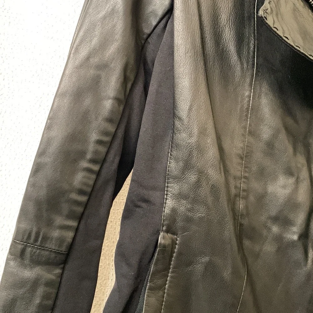 EMPORIO ARMANI Leather Jacket - Picture 7 of 10